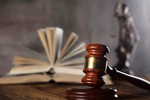 Justice concept background. Stock Photos