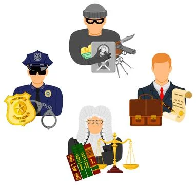 Justice Concept Stock Illustration
