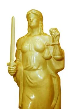 Justice goddess Themis Stock Photos