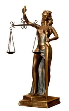 Justice goddess Themis Stock Photos