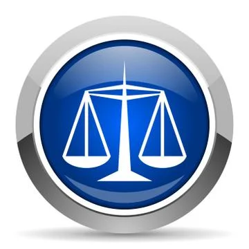 Justice icon. Stock-Illustration