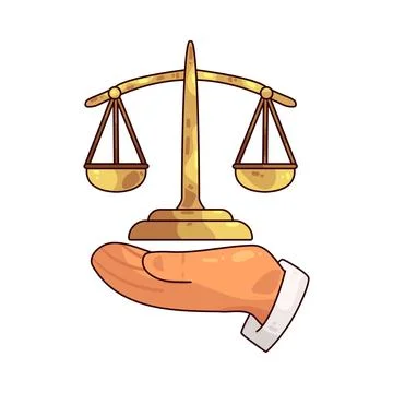 Justice illustration Stock Illustration