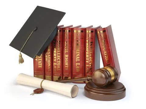 Justice, learning different fields of law concept. Иллюстрация
