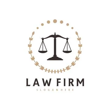 Justice logo vector template, Creative Law Firm logo design concepts Stock Illustration