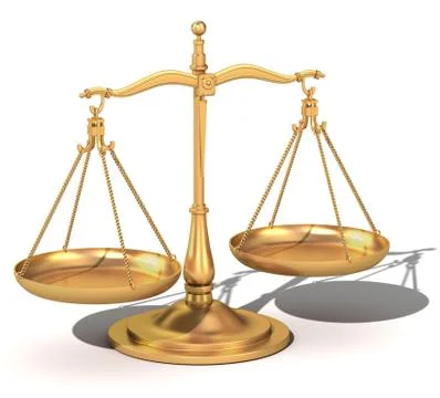 Justice Scale 스톡 일러스트