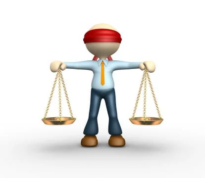 Justice scale Illustrazione stock
