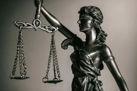 Justice statue 写真素材