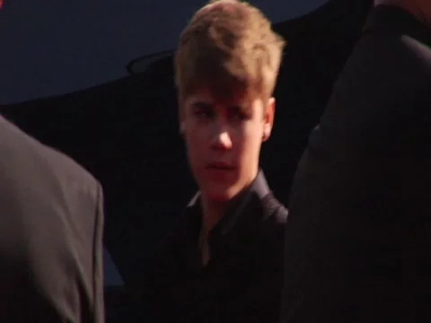 Justin Beiber Stock Footage 52355314