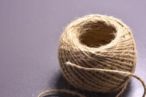 Jute string, rope Stock Photos