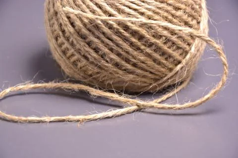 Jute string, rope Stock Photos