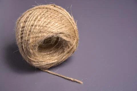 Jute string, rope Stock Photos