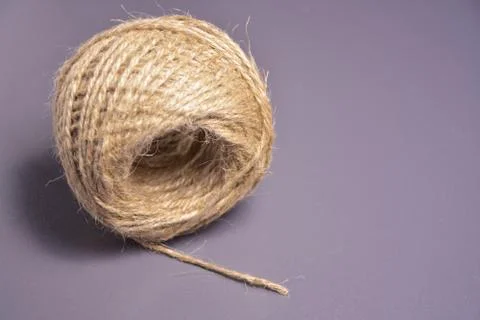 Jute string, rope Stock Photos