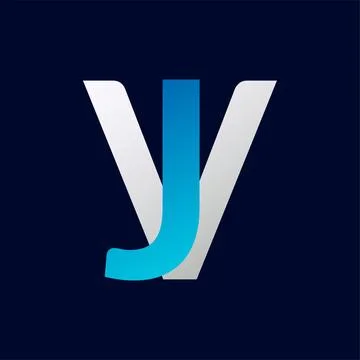 JV Letter Logo Template Illustration Design. Stock Illustration