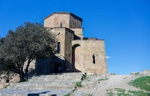 Jvari Monastery Stock Photos