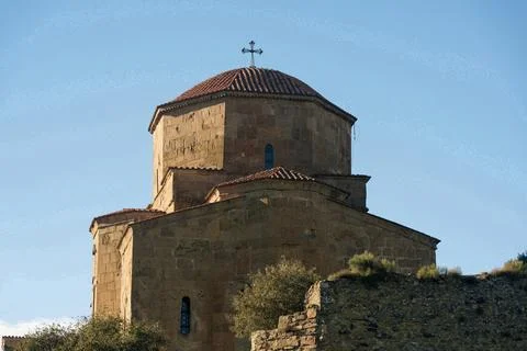 Jvari Monastery Stock Photos