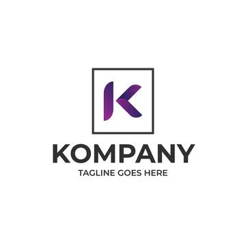 K Letter Logo Stock Illustration