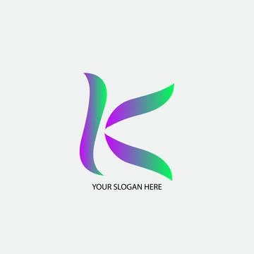 K LOGO Stock Illustration