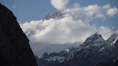 K1 Masherbrum Timelapse Stock Footage 113221758