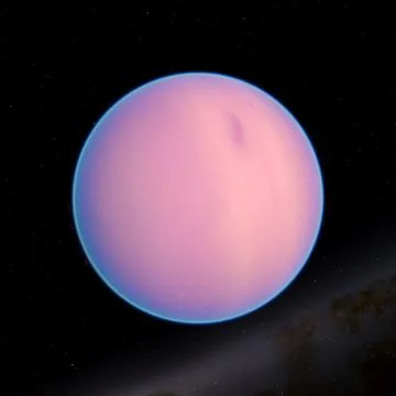 K2- 360 c Planet Stock Illustration