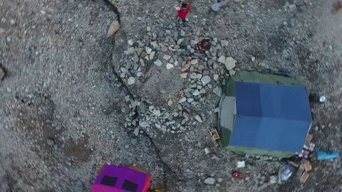 K2 Aerial Filming Stock Footage 78160847