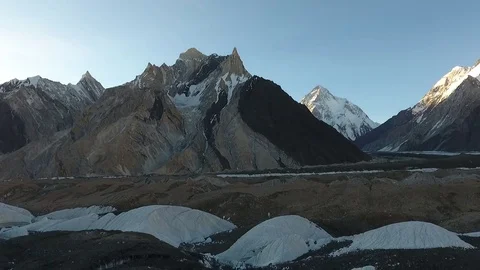 K2 Base Camp 스톡 동영상 78161633