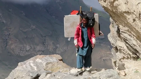 K2 Base Camp 스톡 동영상 78883639