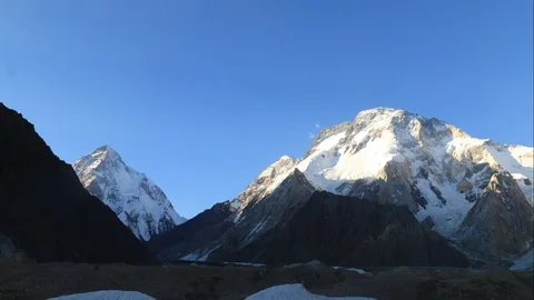 K2 Sunset Stock Footage 113221751