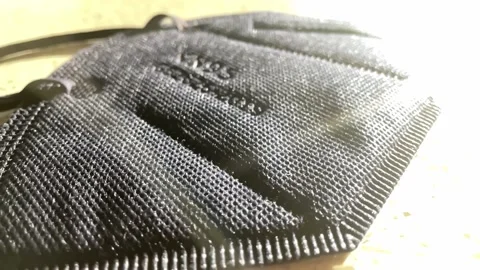 K95 Mask Stock Footage 156945483