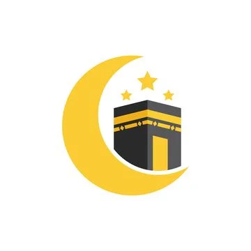 Kaaba icon Stock-Illustration