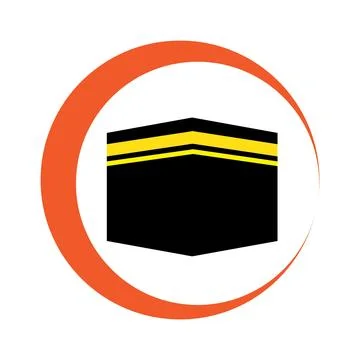 Kaaba icon Stock Illustration