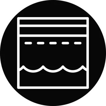 Kaaba icon line rounded black white colour ramadan symbol illustration perfec Ilustración de archivo