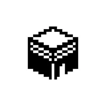 Kaaba Icon Pixel Stock Illustration