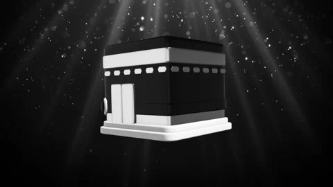 The Kaaba Loop Stock Footage 308228393