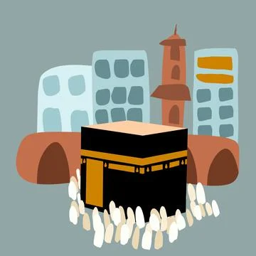 Kaaba Vector Stock Illustration