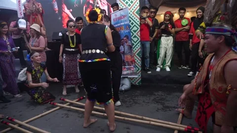 Kaamatan dance Stock Footage 276587013