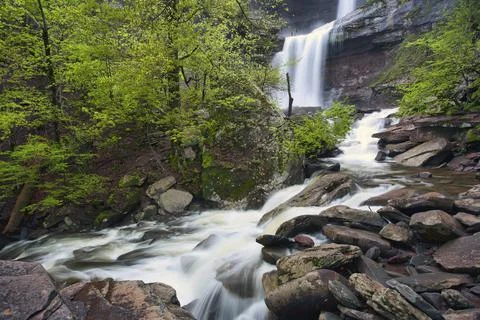 Kaaterskill waterfall Stock Photos
