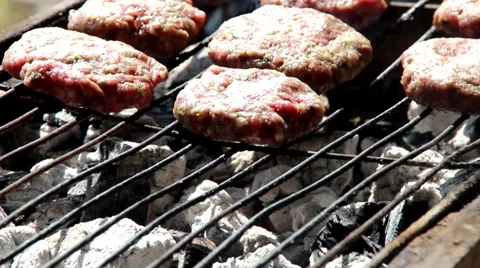 Kabab on grill Vídeos de archivo 27797289