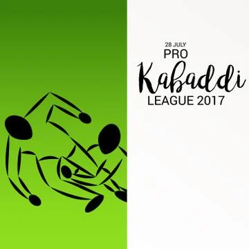 Kabaddi. Stock Illustration