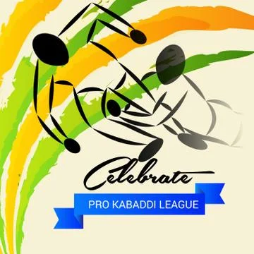 Kabaddi. Stock Illustration
