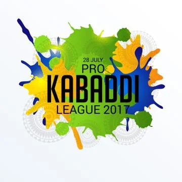 Kabaddi. Stock Illustration