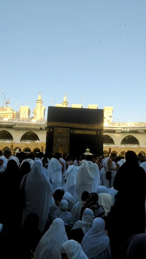 Ka'bah after corona Stock Footage 242973030
