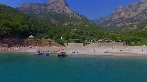 Kabak Beach Turkey Stock Footage 68791821