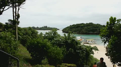 Kabira bay view Stock Footage 10913955