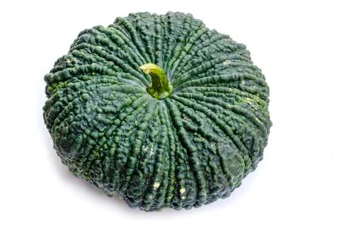 Kabocha squash isolated on white background and clipping path - Image Foto stock