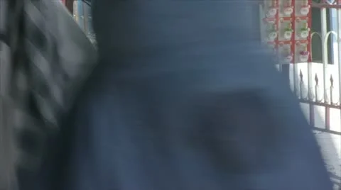 Kabul city general shots Stock Footage