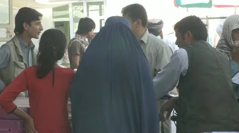 Kabul city general shots Stock Footage 11272453