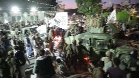 Kabul marks five years of Taliban rule, Kabul, Afganistán,, AF - 15 Aug 2026 Stock Footage 342355500