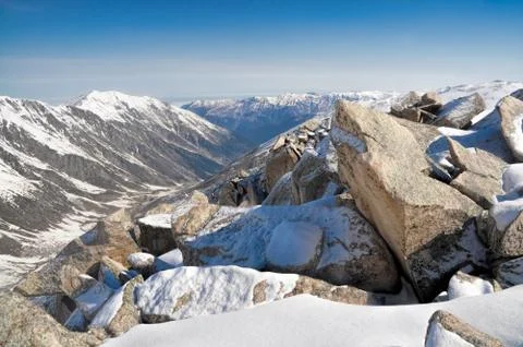 Kackar mountains in turkey Stock Photos