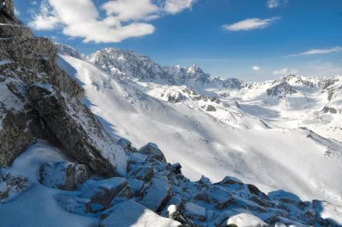 Kackar mountains in turkey Stock Photos