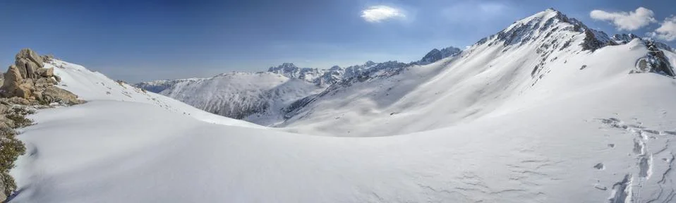 Kackar mountains in Turkey Stock Photos